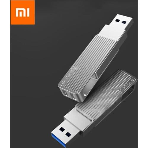 Xiaomi JESIS USB2.0 USB3.1 U Disk Portable Aluminum Alloy 120MB/S Reading Speed 32G/64G/128G U Disk USB Flash Drive Memory Stick