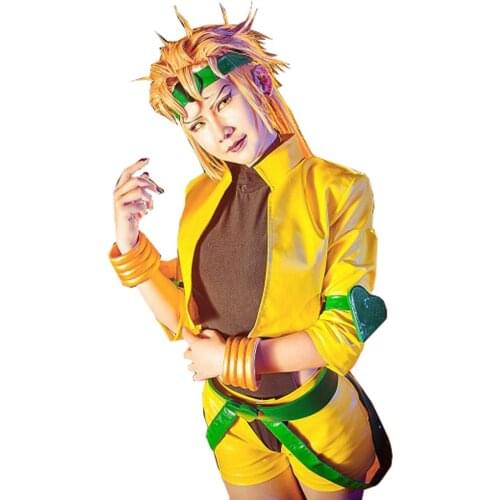 2019 JoJos Bizarre Adventure movie Dio Brando Cosplay Costume Women Version