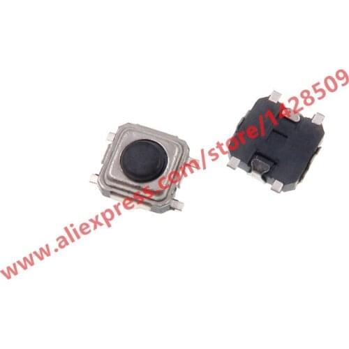 100pcs/lot 3*3*1.5MM tact switch 4pin Patch push button switches 3x3x1.5mm black
