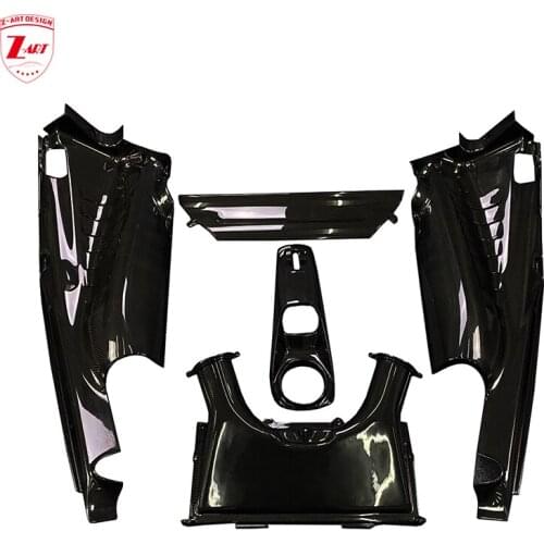 2015-2020 Z-ART carbon fiber engine cover for 488 carbon fiber rear cap for 488 GTB carbon fiber engine trim cover