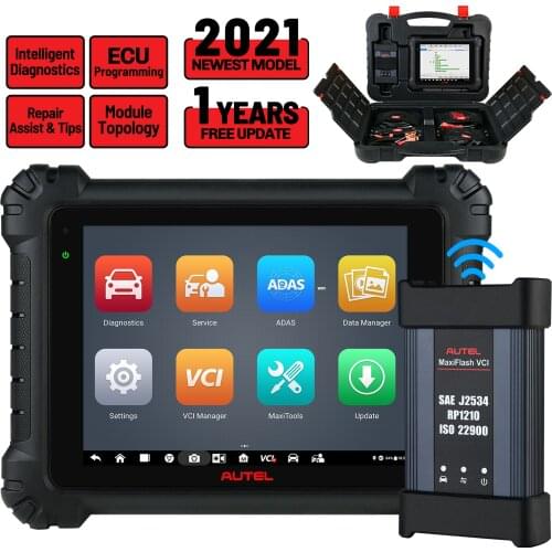 2021 Autel MaxiSys MS909 Automotive Scan Tool,36+ Service with Intelligent Diagnostic Tool,J2534 ECU Programming & Coding