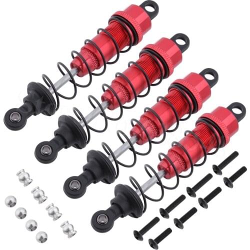 4Pcs/Lot Aluminum Alloy Shock Absorber For FS Racing 1/10 Desert Buggy 53625 Replacement Parts