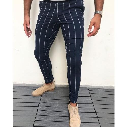Acmerate Slim Men's Trousers