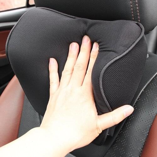 Car Headrest Neck Pillow Car Accessories for AUDI S line A4 A3 A6 C5 Q7 Q5 A1 A5 80 TT A8 Q3 A7 R8 RS B6 B7 B8 S3 S4