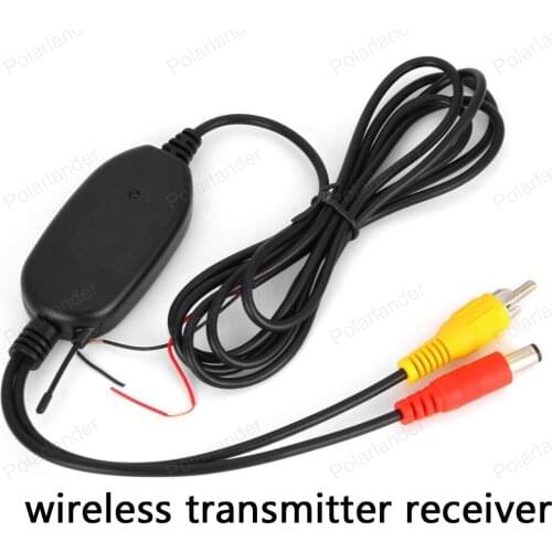 Promotion 2.4G Wireless RCA Video Transmitter Receiver Kit for Car DVD Monitor Rear View Camera Reverse Backup Top-Rated sale