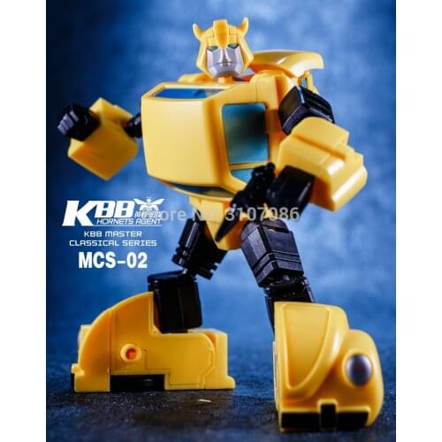 KBB G1 Transformation MSC-02 MSC02 Bee Pocket War 10CM Action Figure Robot Toys