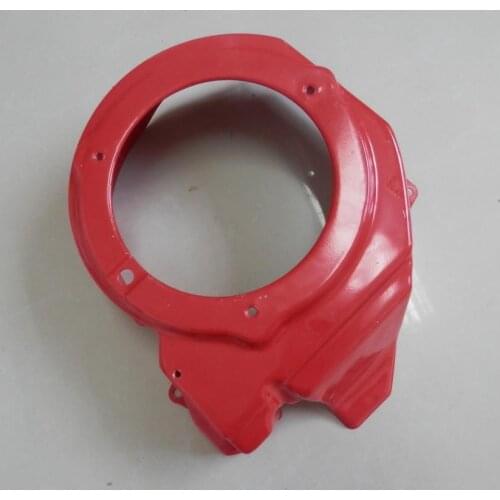 GT600 FAN COVER METAL HOUSING RED / BLACK FOR MITSUBISHI GT-600 6HP 4T MEIKI ENGINE HOUSING SHROUD PUMP GENERATORS FREE SHIPPING