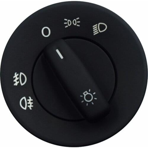 Free shipping HOT SELL!New OEM Quility Headlight Switch for Skoda Octavia II OE:1Z0 941 431 / 1ZD 941 431E GREEN LIGHT
