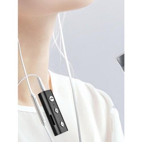 Bluetooth 5.0 Receiver Mini Wireless Bluetooth 3.5mm Jack Aux Adapter Portable Stereo Output Audio for Headphones Speakers Car