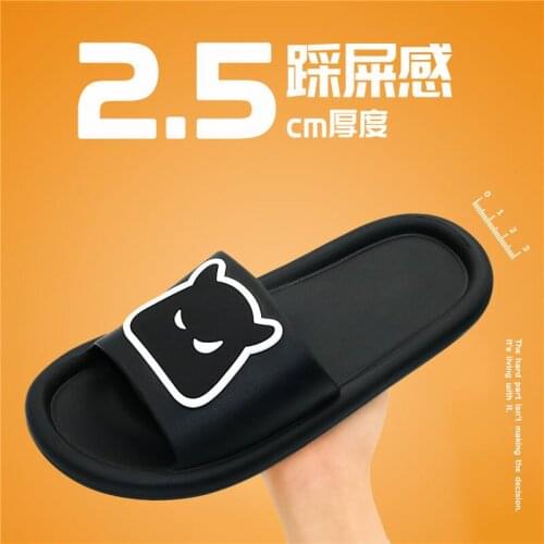 Thick Platform Slippers Women Indoor Bathroom Slipper Soft EVA Anti-slip Lovers Home Floor Slides Ladies Summer Shoes