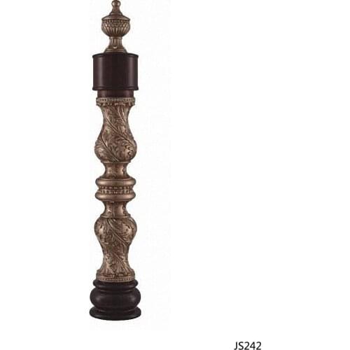 Freeshipping 1200mm JS242 Column Customade Floor Mount Newel Handrail Armrest Post Pillar Pole for Staircase