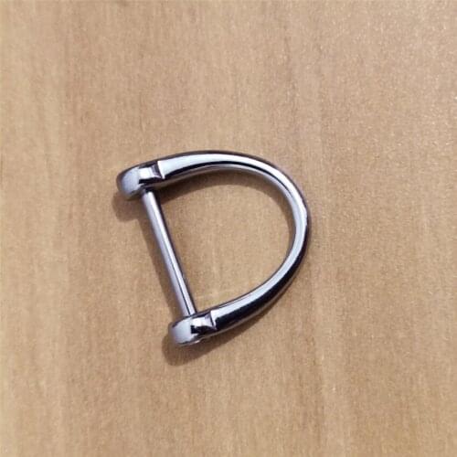 High-quality Horseshoe Hook Set(1 Buckle+1 Screwdriver) Horseshoe Buckle Car Key Ring Stainless Steel EDC Tool DIYJewelry Buckle