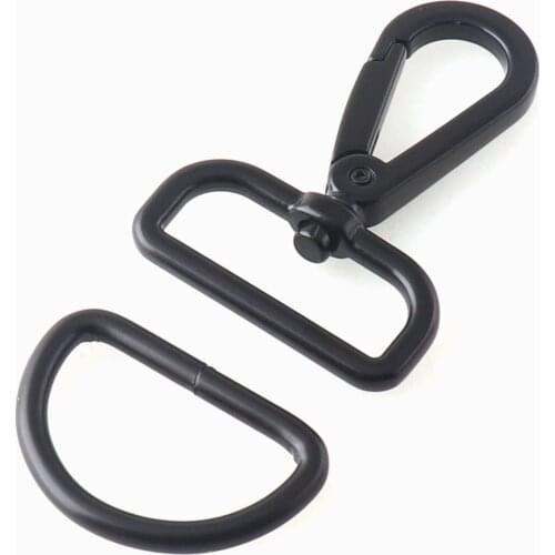 1.25" Swivel Clasp Claw For Dog Tie-out Collar Webbing D Ring Buckle Lobster Clasp Trigger Snap Handbag Hook Purse Clip Hardware