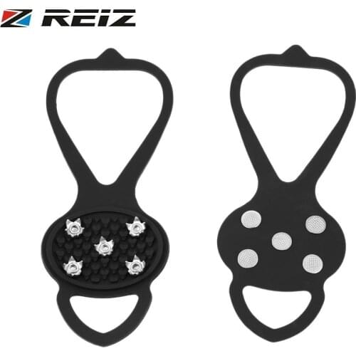 1 Pair Outdoor Ice Climb Anti Slip Tools Hiking Walking Cleat Ice Gripper Snow Walking Shoe Spike Grip Camping Crampon Ice