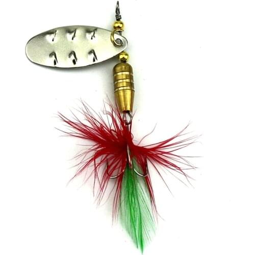 1pcs 6.4cm 6.8g trolling hard metal spinnerbaits wobbler pike carp trout perch sequin spoons fishing baits pesca fishing tackle