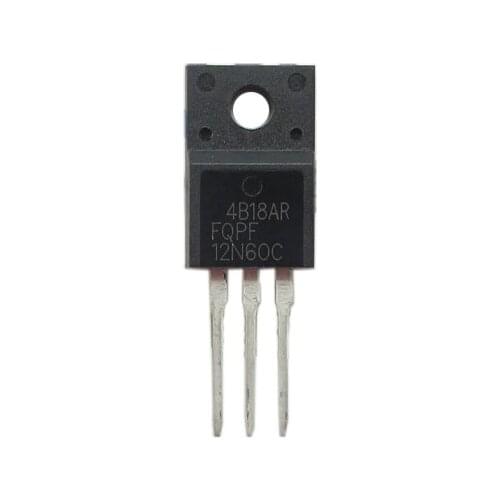 10pcs/lot 12N60 FQPF12N60C Field-Effect Transistor MOSFET N 12A / 600V TO-220