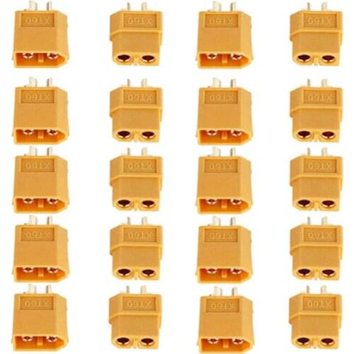 20PCS 10 Pairs XT60 Male Female Bullet Connectors Plugs For RC Lipo Battery
