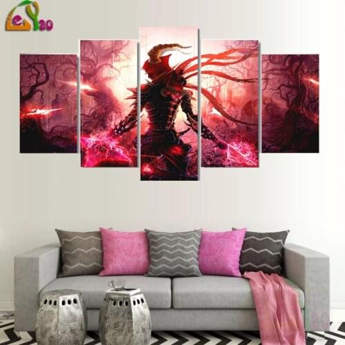 Diamants painting Otherworldly monster dark Full drill diamond painting Rhinestone Mosaic Diamond 5pcs 3d Cross Stitch