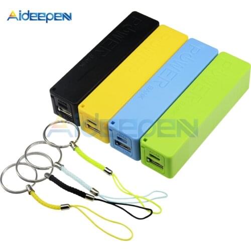 USB Power Bank Case Kit 18650 Battery Charger DIY Electronic Storage Boxes 1800mAh 2200mAh 2600mAh 2800mAh 3400mAh Battery