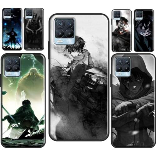 Levi Ackerman Attack On Titan For OPPO Realme GT Neo 6 7 8 Pro X2 X7 C11 C21 C3 Cover For OnePlus 8T 8 9 Pro Nord Case