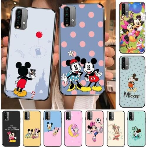 Minnie Mouse Soccer Phone Case For XiaoMi Redmi 11 lite 9C 8A 7A Pro 10T 5G Anime Cover Mi 10 Ultra Poco M3 X3 NFC 8 SE cover