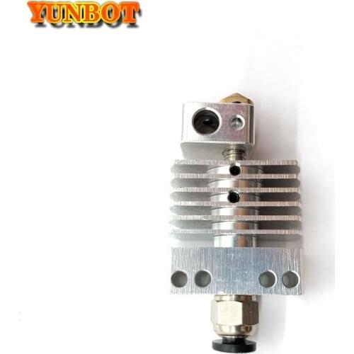 CR8 Hotend Kit Remote Bowden 3D Printer Extruder All-Metal Radiator 1.75 Can Fixed Fan Horizontal install