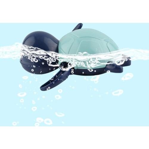 Baby Floating Bath Thermometer Infant Swim Turtle Clockwork Kids Beach Bath Toys 97BC