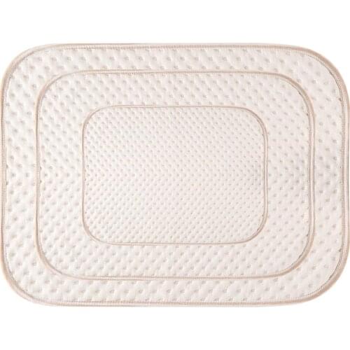 Baby Diaper Absorbent Cloth Organic Colorful Cotton Diaper Bed Pad Waterproof Absorbent Diaper Reusable Changing Cover For Baby