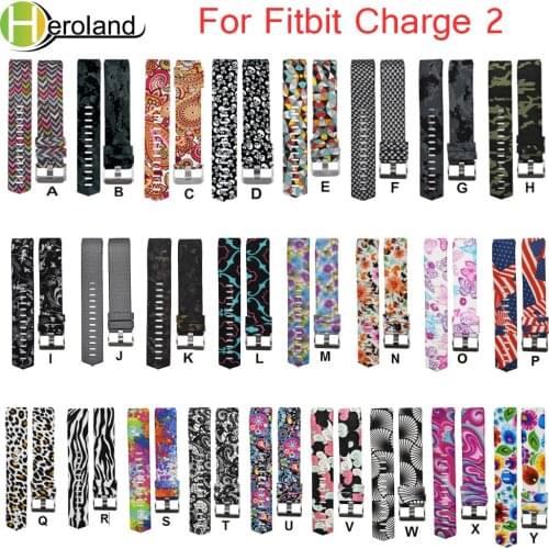 For Fitbit Charge 2 band New Fashion Sports Silicone Wrist Bracelet smart watchband Replacement bands for fitbit charge 2 strap