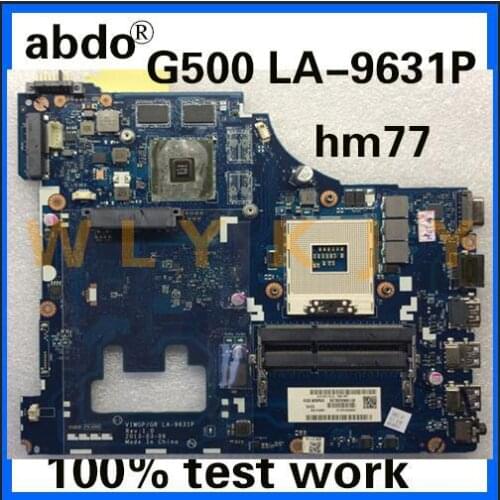 For Lenovo G500 VIWGP/GR LA-9631P notebook motherboard PGA989 HM76 graphics HD8570M/R5 M230 2G 100% test work
