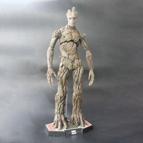 Guardians Of The Galaxy Groot Tree Man Avengers Pvc 40cm Big Size Anime Figurine Action Figure Collectible Model Toys For Kids