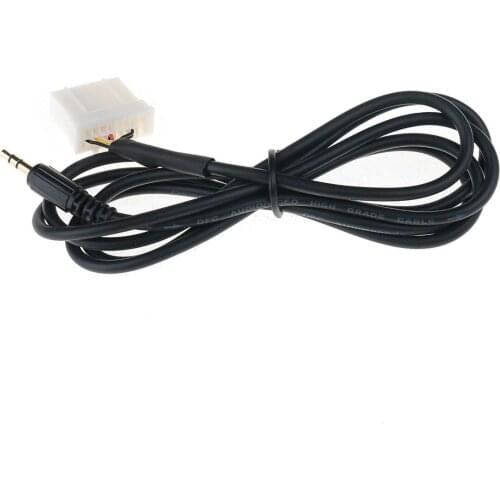 Input Mode AUX Cable, CD Changer Socket Replacement For Mazda 2 3 5 6 RX-8 MX5