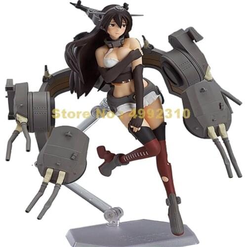 Anime Kantai Collection Kancolle Nagato Pvc Action Figure Collectible Model 14cm#232 Toy