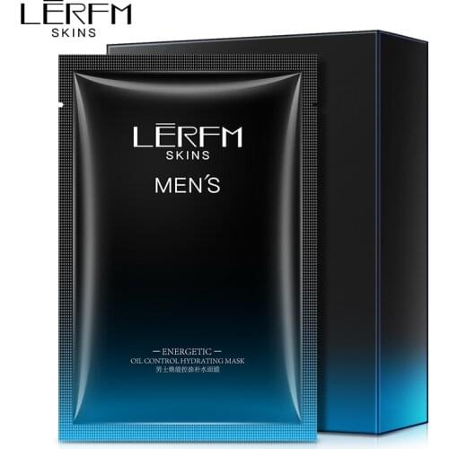 Mens Regenerative Oil Control Hydrating Mask Skin Care Cleansing Depth Replenishment Acne Treatment Wrapped Mask Male