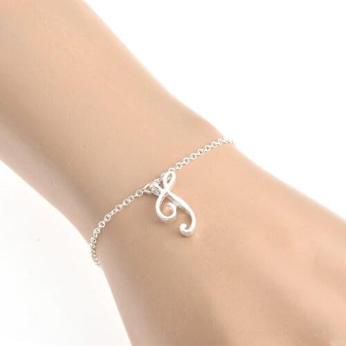 Gold Cursive Initial T Name Bracelet Swirl English Alphabet Letter Initials Text Character Charm Chain Bracelets Gifts