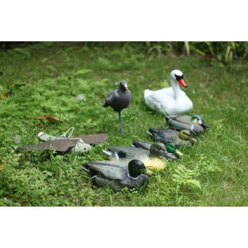 3x Lifesize Floating Ducks Mallard Hunting Shooting Decoy Pond Rivers Ornament
