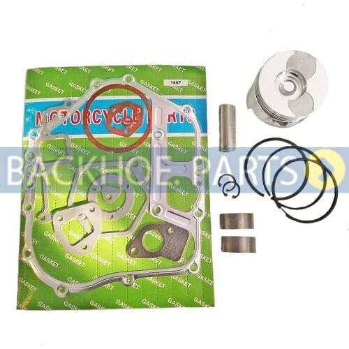 Engine Piston & Gaskets & Bearing for Kipor Kama KDE6500T KDE6500E KDE6700TA Generator