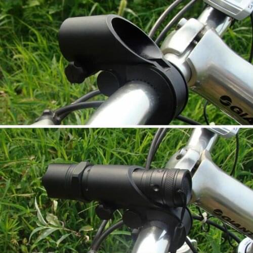 Portable Bike Bicycle Light Lamp Stand Holder Grip Bike Light Mount LED Flashlight Clamp Clip Mount Bracket Accessories