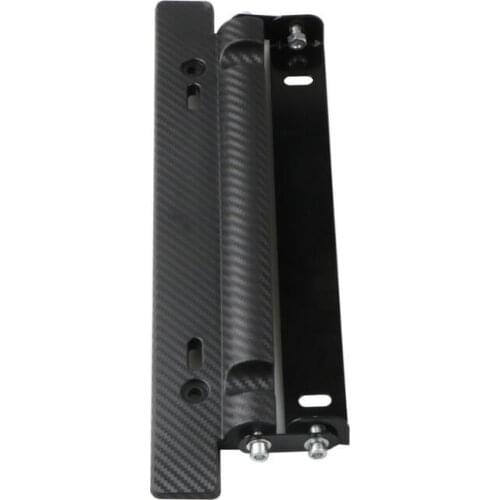 ABS Adjustable Racing Universal Car License Plate Frame accessories for FIAT 500/Panda /Stilo /Punto /Doblo /Grande /Bravo 500