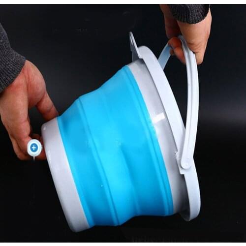 3L/ 5L Folding Bucket Portable Folding Collapsible Bucket Car Wash Outdoor Telescopic Barrel Fishing Kitchen Camp Bucket