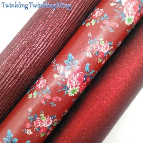 PLUM Glitter Fabric, Rose Lizard Faux Leather Fabric, Synthetic Leather Fabric Sheets For Bow A4 8"x11" Twinkling Ming XM338