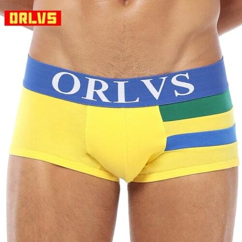 ORLVS Brand Mens Underwear Sexy Boxers Mens Boxer Shorts Hommes Comfortable Hombre Man Underpants Male Calzoncillos Men Boxers