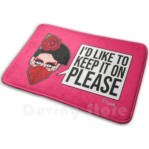 Valentina From Rupauls Drag Race Soft Non-Slip Mat Rug Carpet Cushion Rupaul Drag Dragrace Rpdr Courtney Act Adore Of