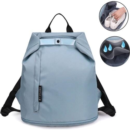Womens Sports Bag Large Waterproof Dry Athletics Sac Yoga Swimming Handbag For Fitness Mens Gym Shoe Beach Travel Backpack
