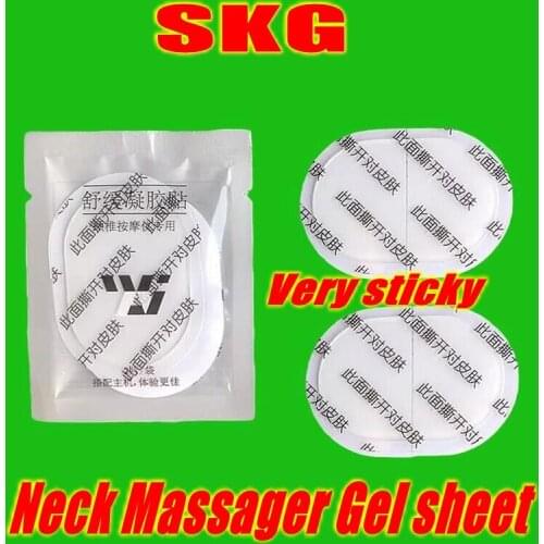 60pcs Reusable Gel Sheet Pads Film for SKG Smart Neck Massager