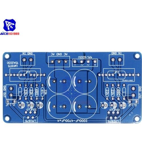 Diymore LM675 LM1875T TDA2030 TDA2030A Audio Power Amplifier PCB Board