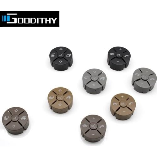 Car Multi-Function Steering Wheel Switch Control Button Trim Styling Cover For Benz W251 W164 W219 W230 W171 2007-2017