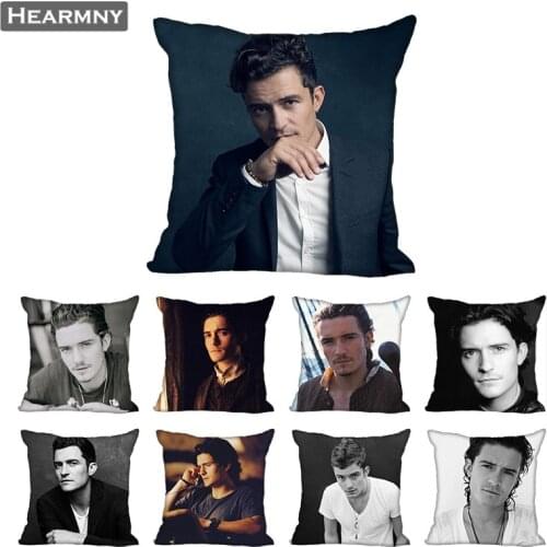 Orlando Bloom Pillow Case For Home Decorative Pillows Cover Invisible Zippered Throw PillowCases 40X40,45X45cm