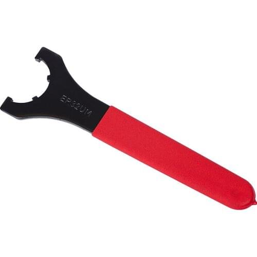 ER25UM/ER32UM/ER40UM Nut Wrench CNC Lathe Tools ER Spanner Red Rubber Handle Open-ended Wrench