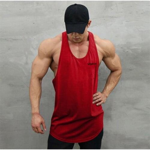 Brand Workout Man Gym Clothing Mesh Tank Top Men Singlets Fashion Sports Bodybuilding Sleeveless Running Training Fitness Vest